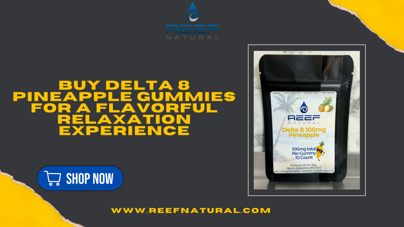 Buy Delta 8 Pineapple Gummies