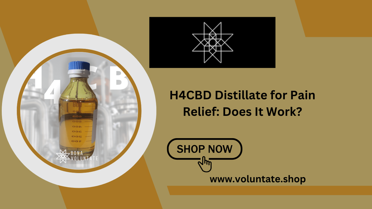 H4CBD Distillate for Pain Relief: Does It Work?