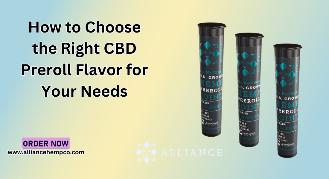 CBD preroll flavors