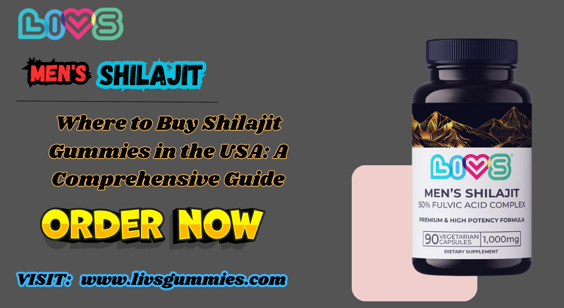 Buy Shilajit Gummies in the USA