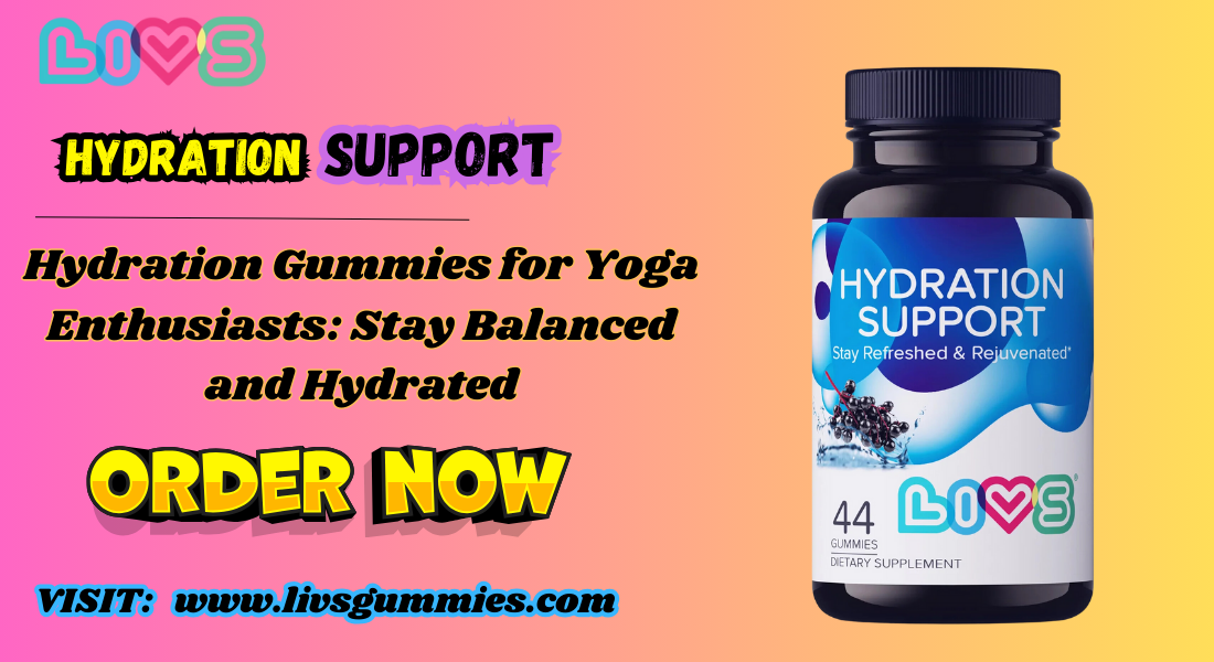 hydration gummies for yoga enthusiasts