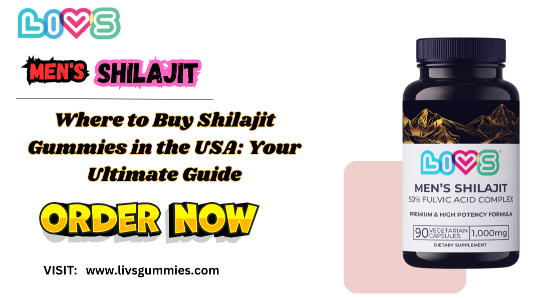 Buy Shilajit Gummies in the USA