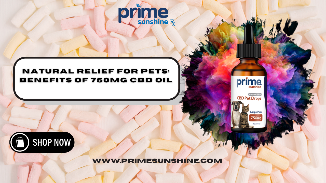 750mg CBD Oil for Pets