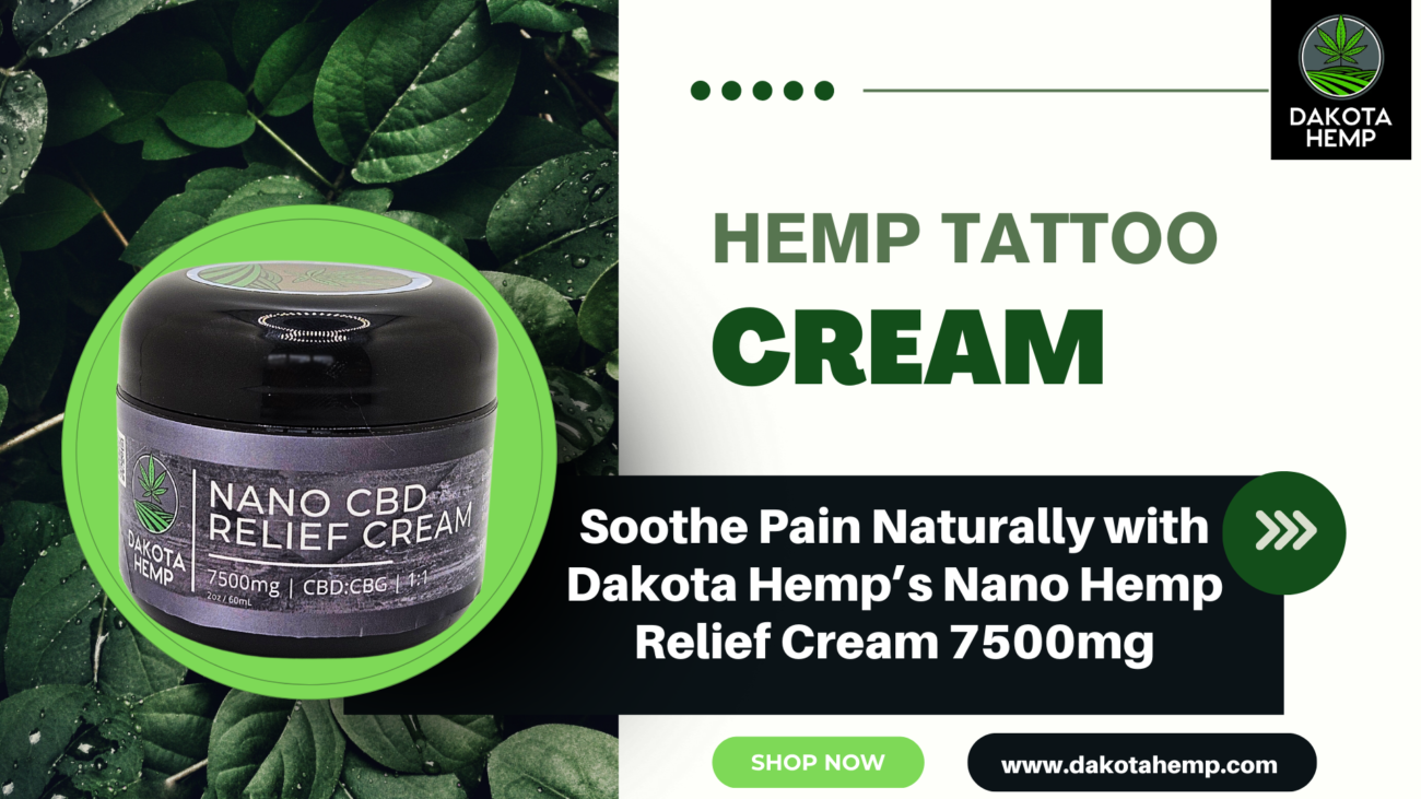 Nano Hemp Relief Cream 7500mg