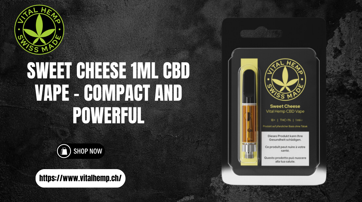 Sweet Cheese 1ml CBD Vape