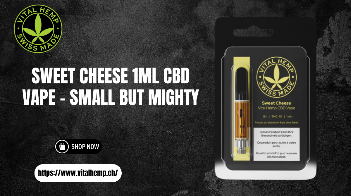 Sweet Cheese 1ml CBD Vape