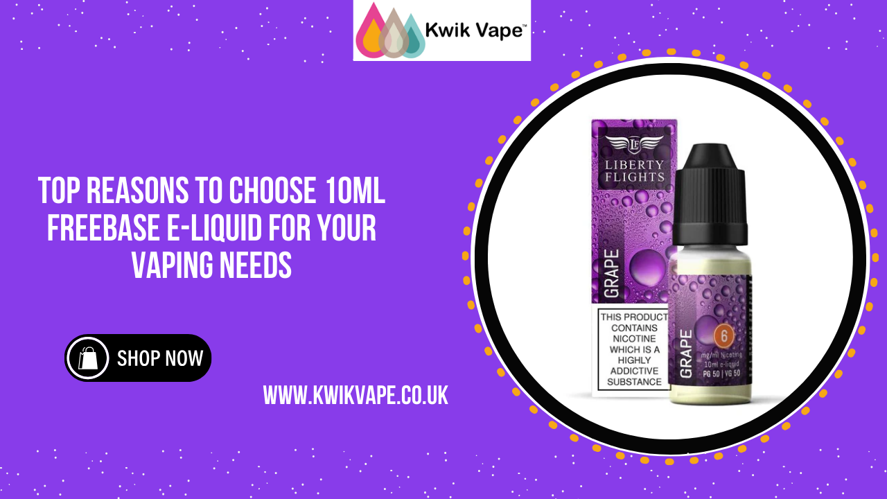 10ml Freebase E-liquid