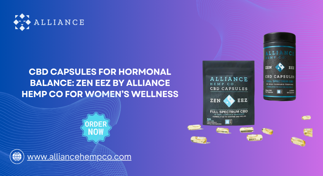 CBD capsules for hormonal balance