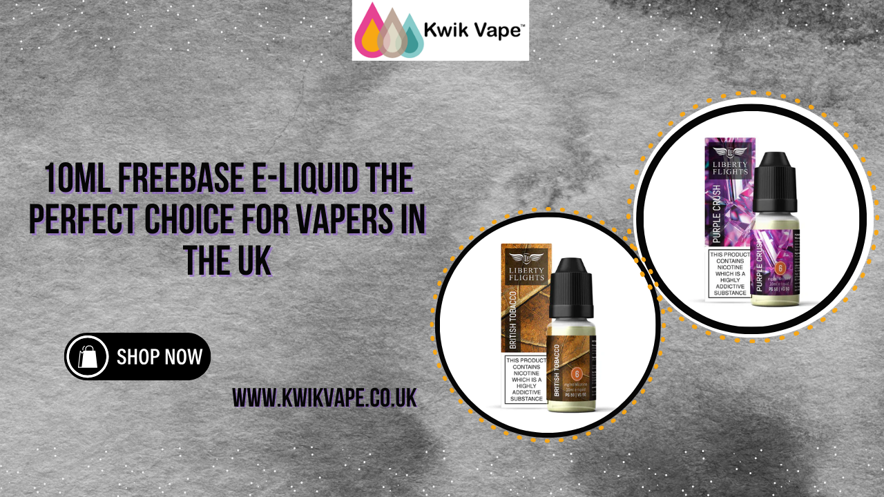 10ml Freebase E-liquid