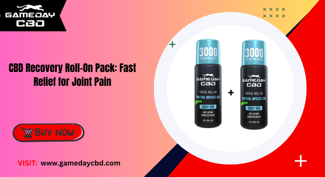 CBD Recovery Roll-On Pack