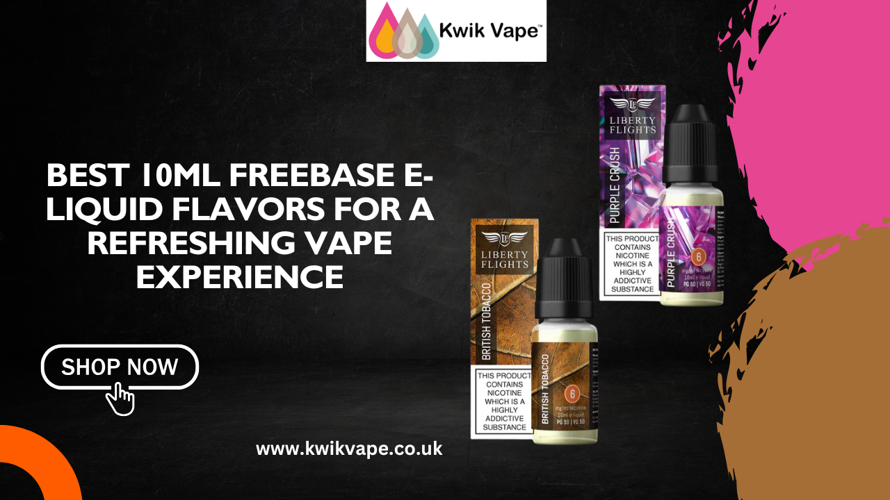 10ml Freebase E-liquid