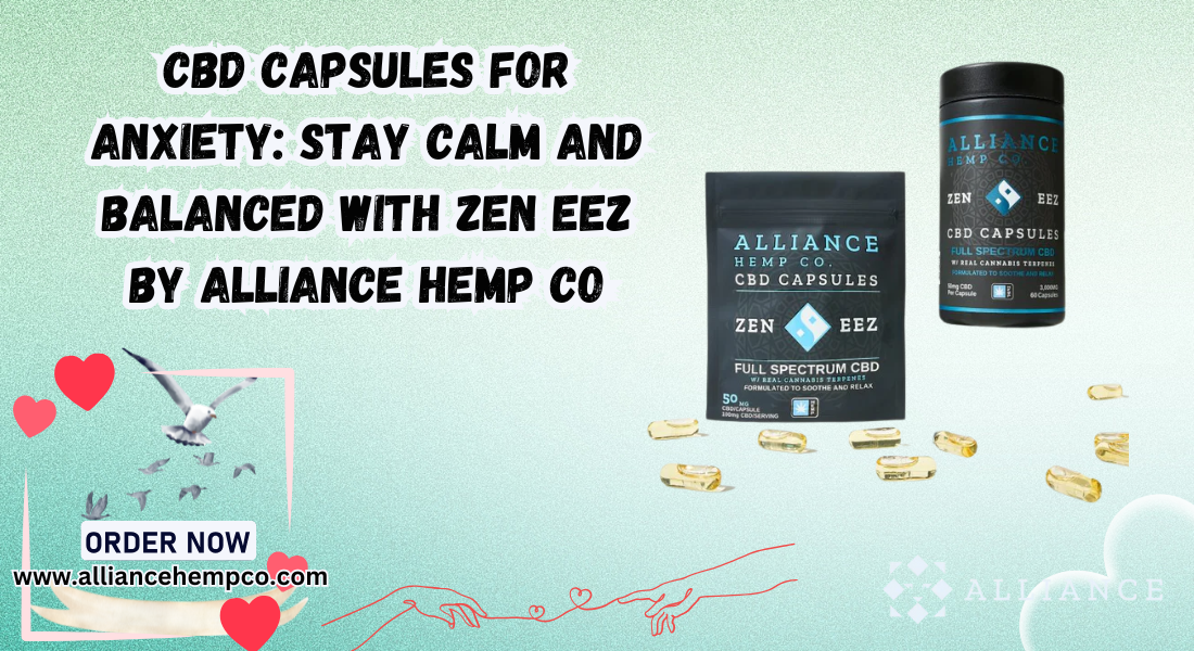 CBD capsules for anxiety