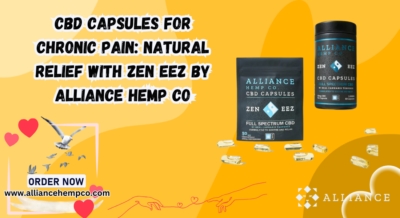 CBD capsules for chronic pain