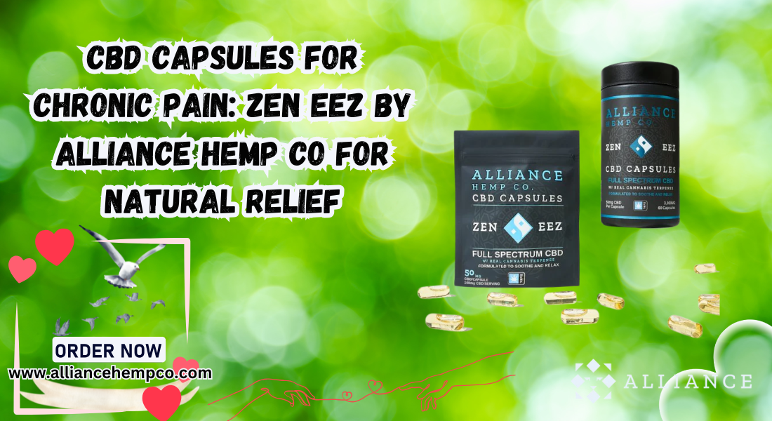 CBD capsules for chronic pain