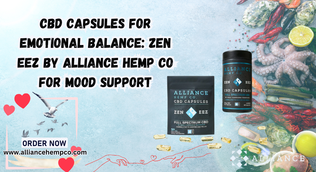 CBD capsules for emotional balance