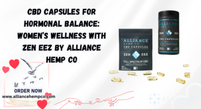CBD capsules for hormonal balance
