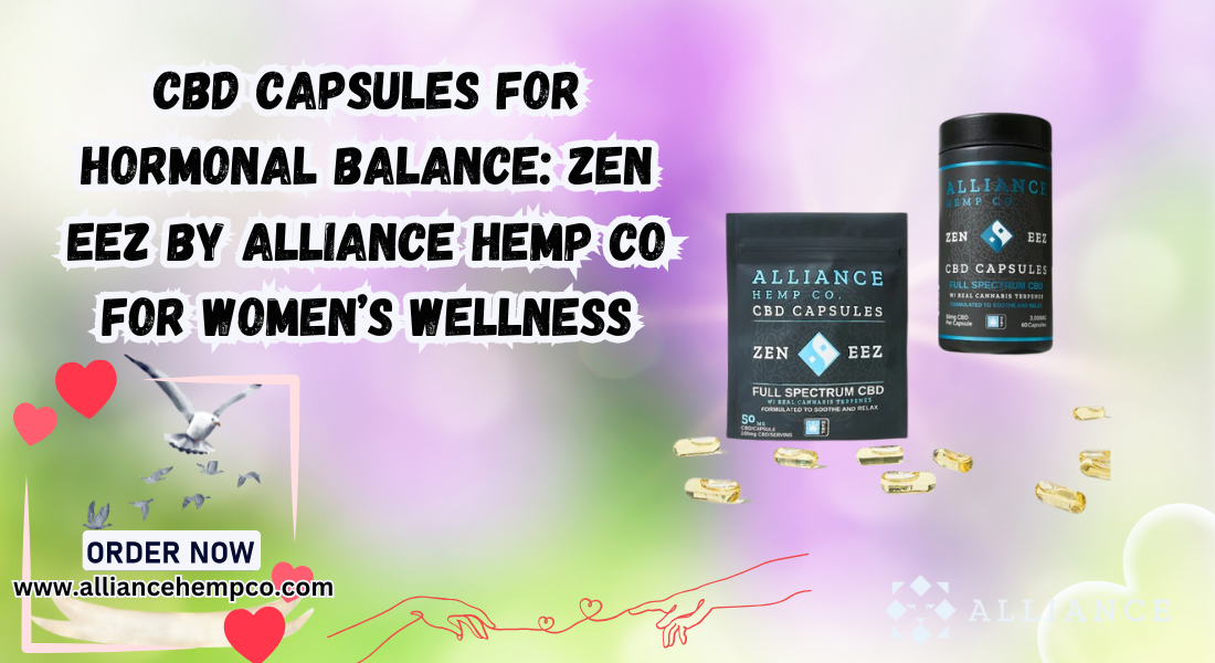 CBD capsules for hormonal balance