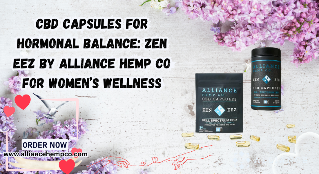 CBD capsules for hormonal balance