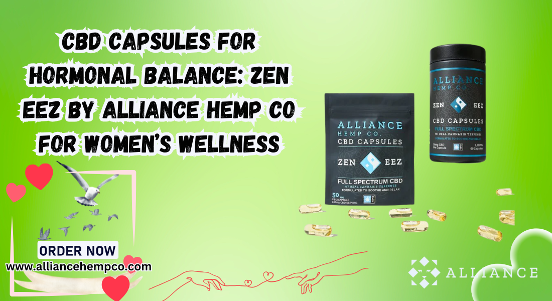 CBD capsules for hormonal balance