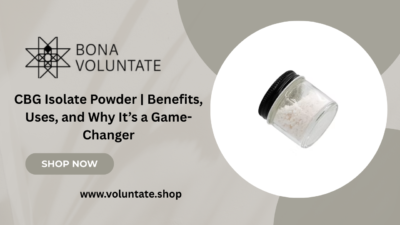 CBG Isolate Powder | Benefits, Uses, and Why It’s a Game-Changer