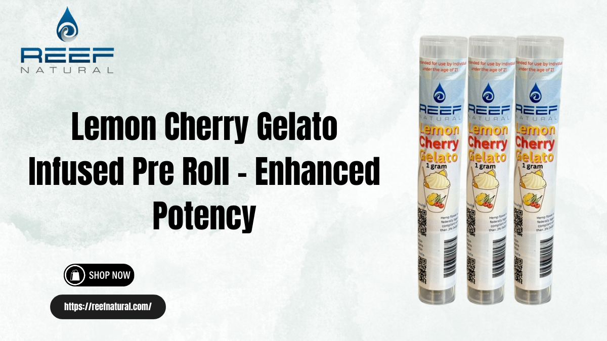 Lemon Cherry Gelato Infused Pre Roll