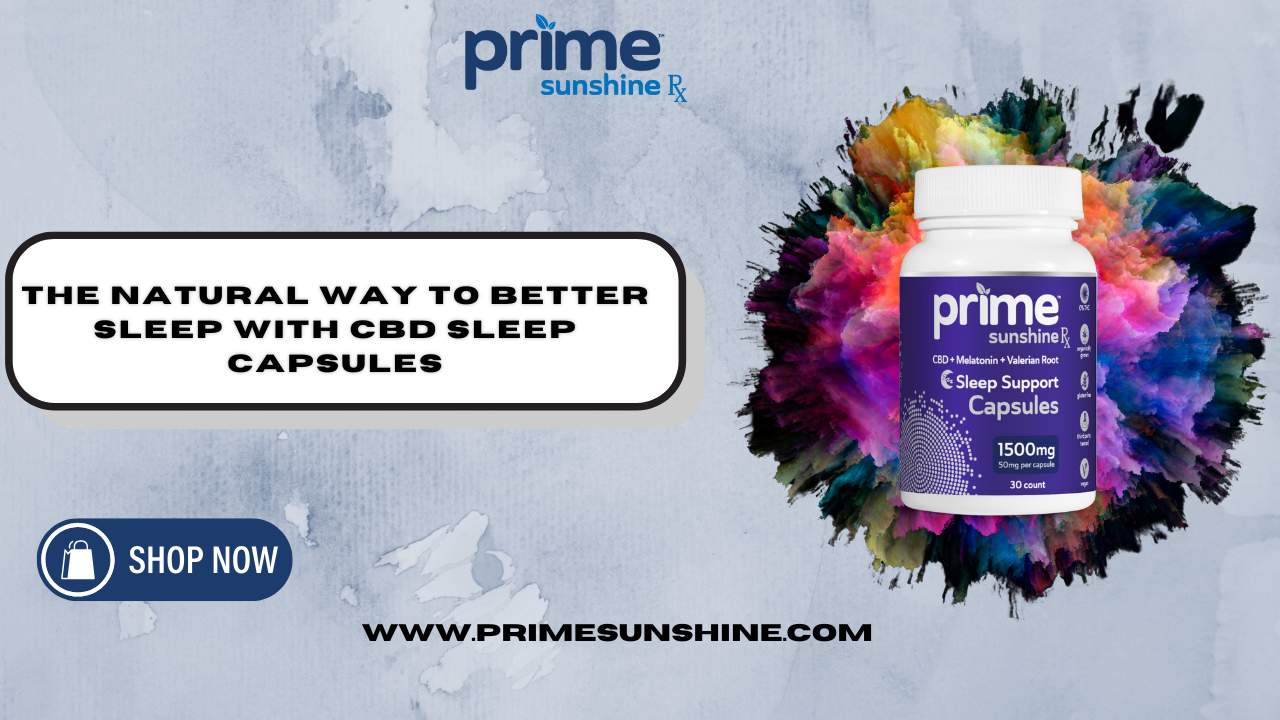 CBD Sleep Supplements