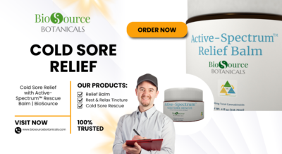 Cold sore relief