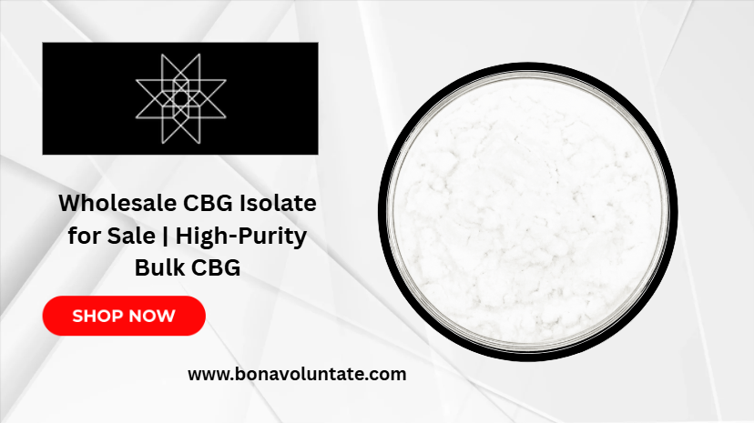 Wholesale CBG Isolate for Sale | High-Purity Bulk CBG