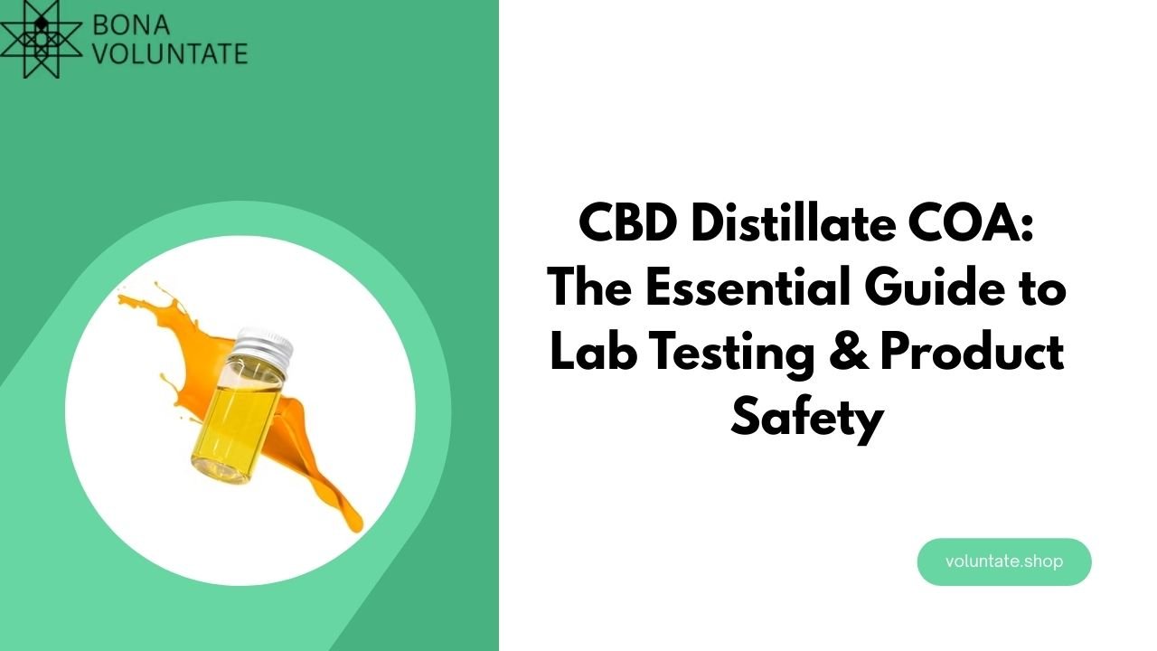 CBD distillate COA