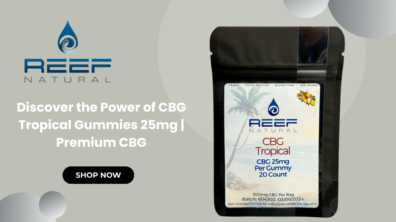 CBG Tropical Gummies 25mg