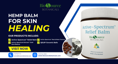 Hemp Balm for Skin Healing