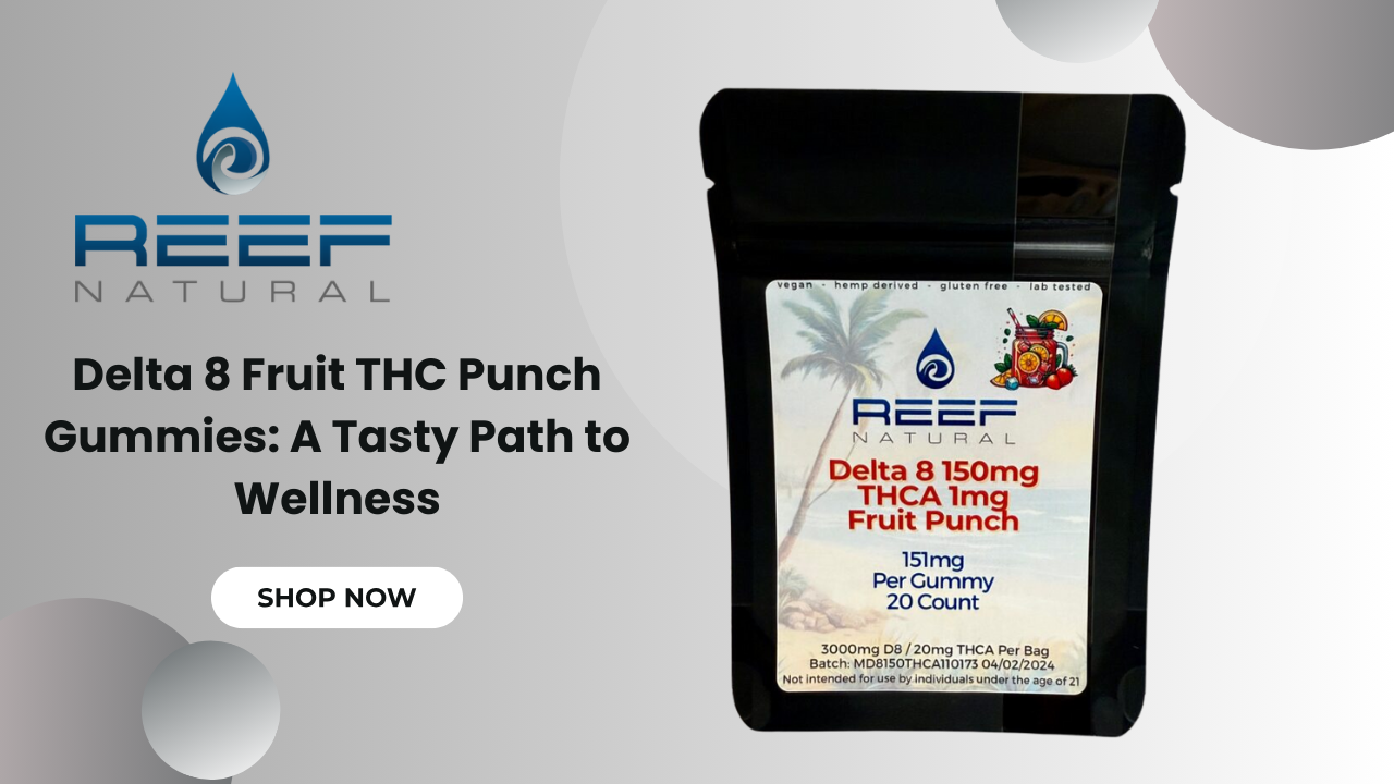 Delta 8 Fruit THC Punch Gummies