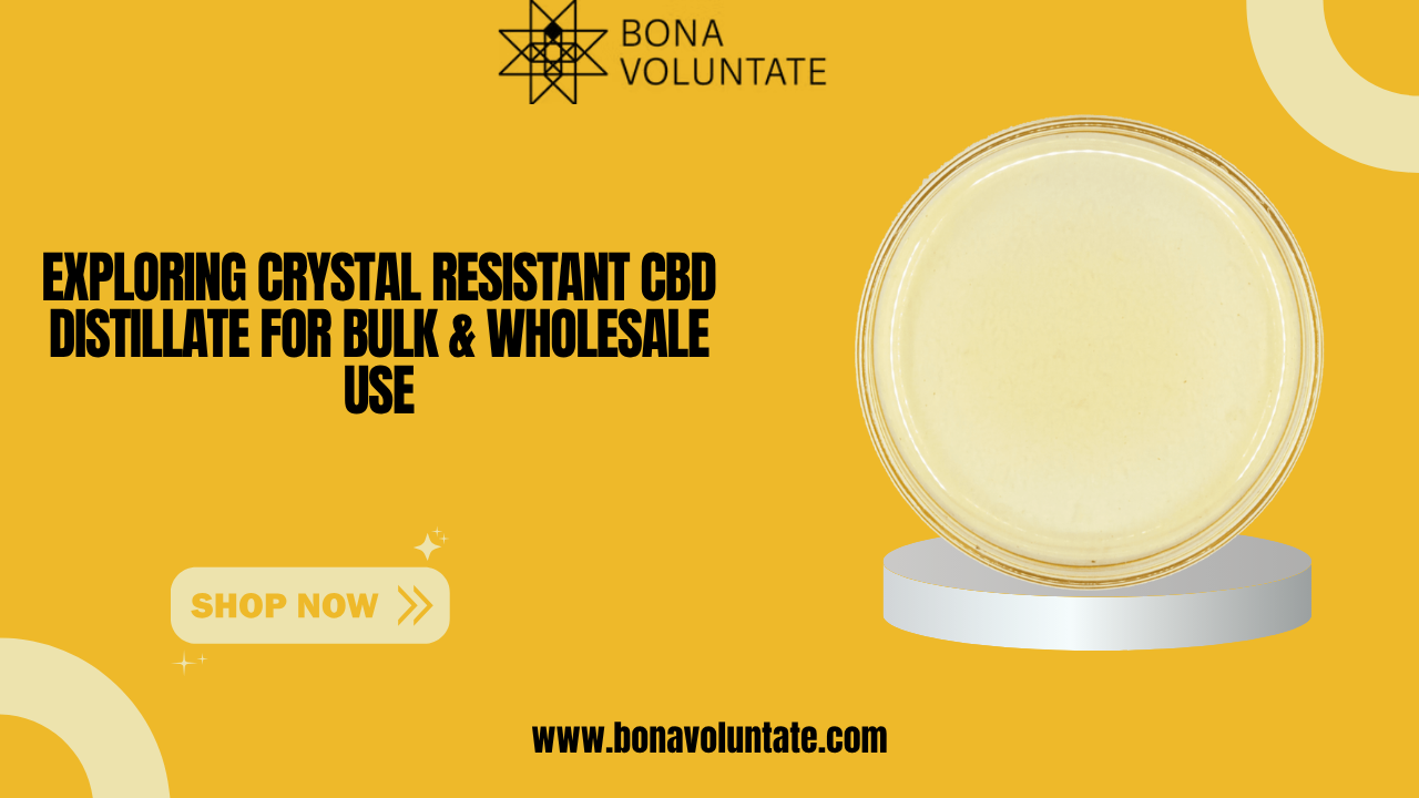 crystal resistant cbd distillate
