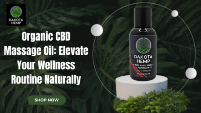 organic CBD massage oil