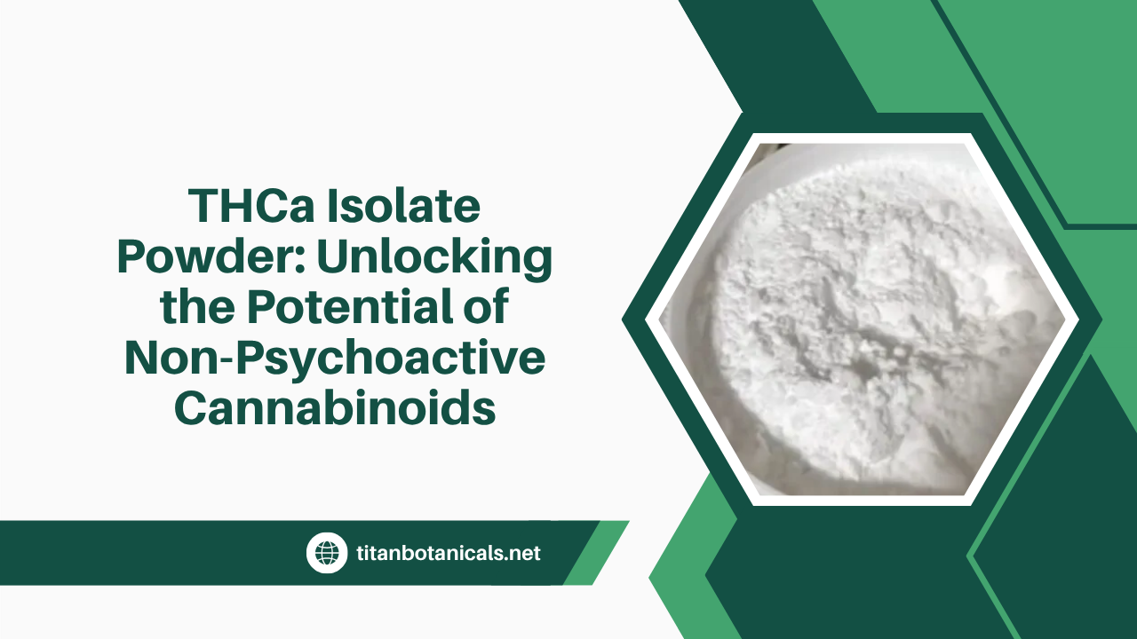 THCa isolate powder
