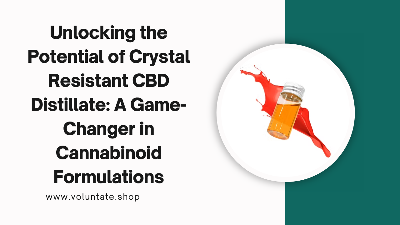 crystal resistant distillates