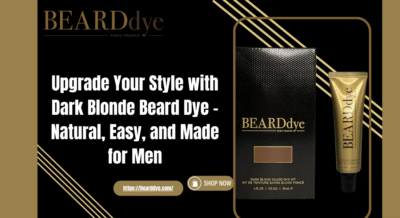 dark blonde beard dye