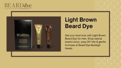 Light Brown Beard Dye