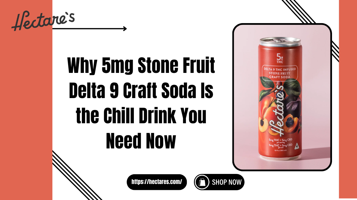 5mg Stone Fruit Delta 9 Craft Soda