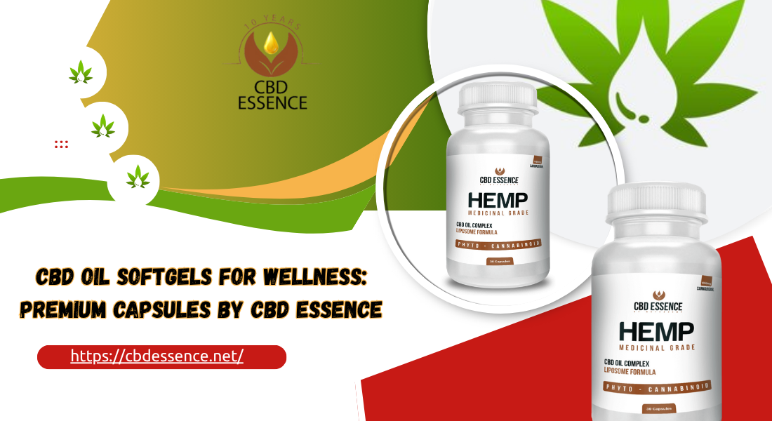CBD oil softgels
