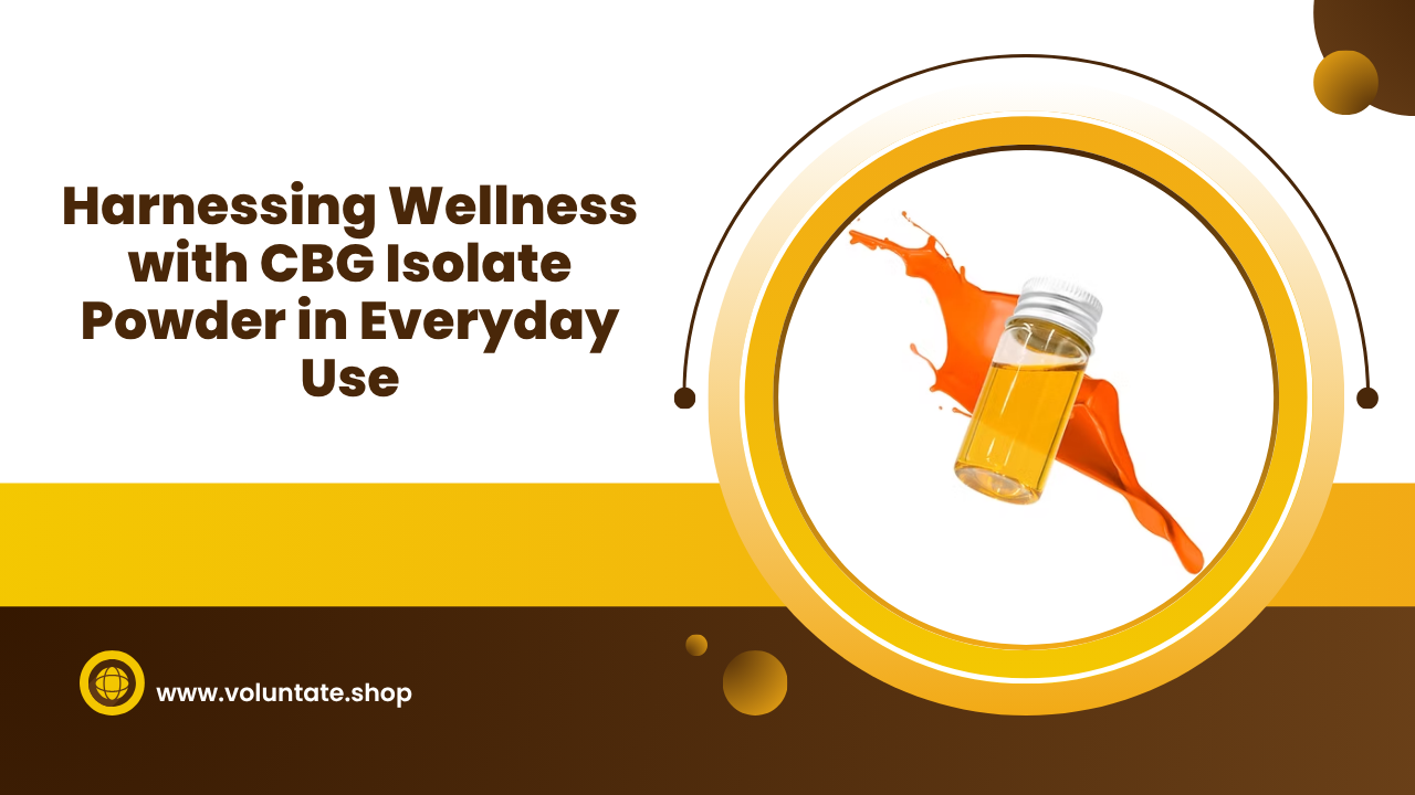 CBG isolate powder
