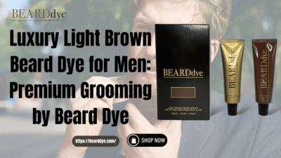 Luxury Light Brown Beard Dye
