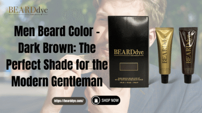 Men Beard Color - Dark Brown
