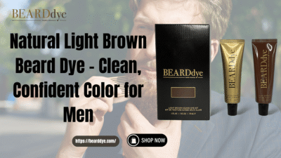 Natural Light Brown Beard Dye