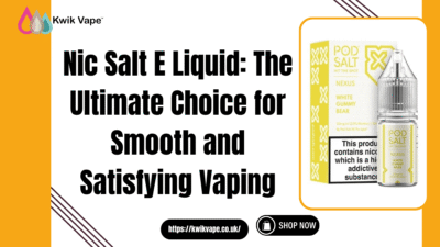 Nic Salt E Liquid