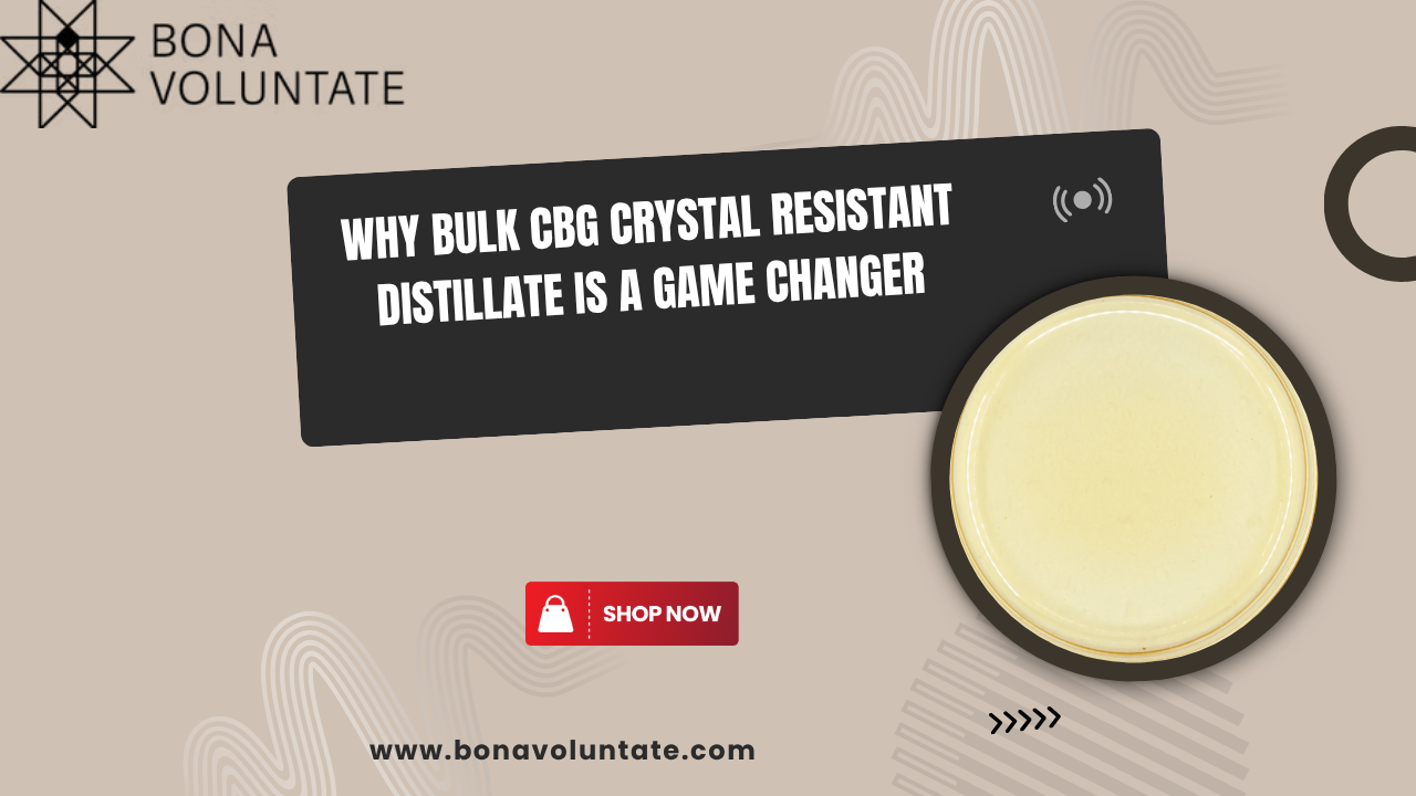 Bulk CBG Crystal Resistant Distillate