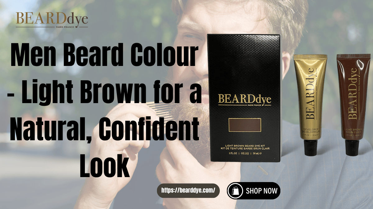Men Beard Colour – Light Brown