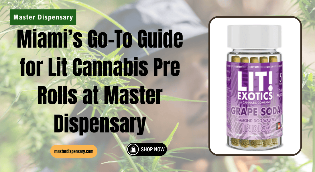 Lit Cannabis Pre Rolls